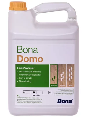 BONA Domo 5 Liter matt 1K Wasserlack - Neuzugang
