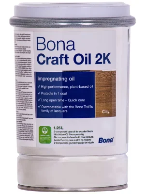 BONA Craft Oil 2K Clay 1,25 Liter braun | Sehr gefragt