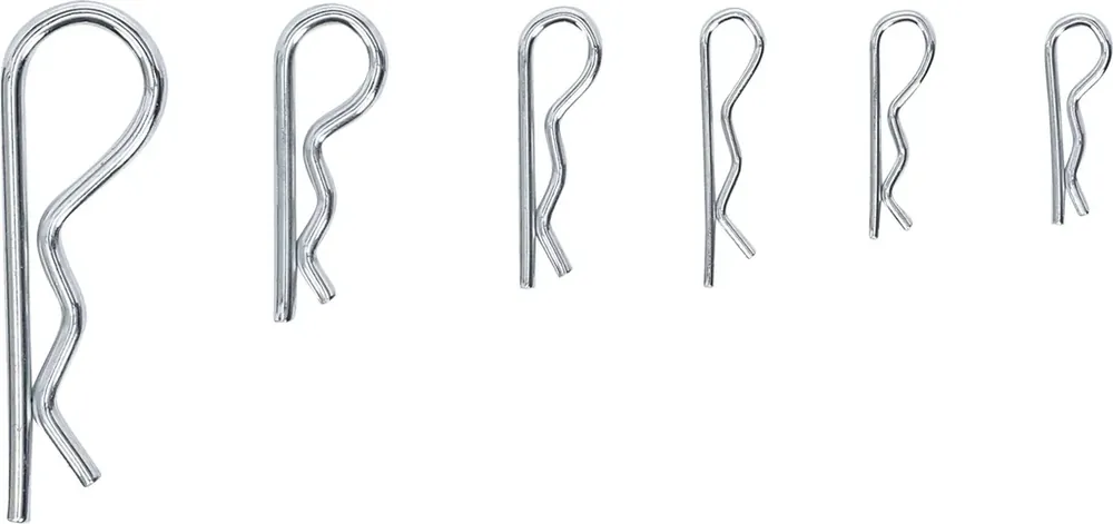 Aktionspreis | Federstecker Sortiment, Ø 2,4 - 4,0 mm, 150-teilig