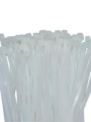 100 Kabelbinder 430x4,8mm Natur (weiss) PA6.6 | Kostenlose Rückgabe