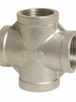 Edelstahl Fitting, Gewindefitting, Kreuzstück Edelstahl, 1/4 Zoll IG - Extra sparen