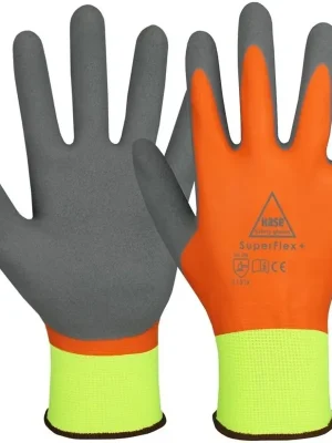 Jetzt sparen - Montagehandschuhe SuperFlex+, Gr. 7, Arbeitshandschuhe, Werkstatt Handschuhe