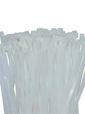 100 Kabelbinder 530x9,0mm Natur (weiss) PA6.6 | Sehr gut bewertet