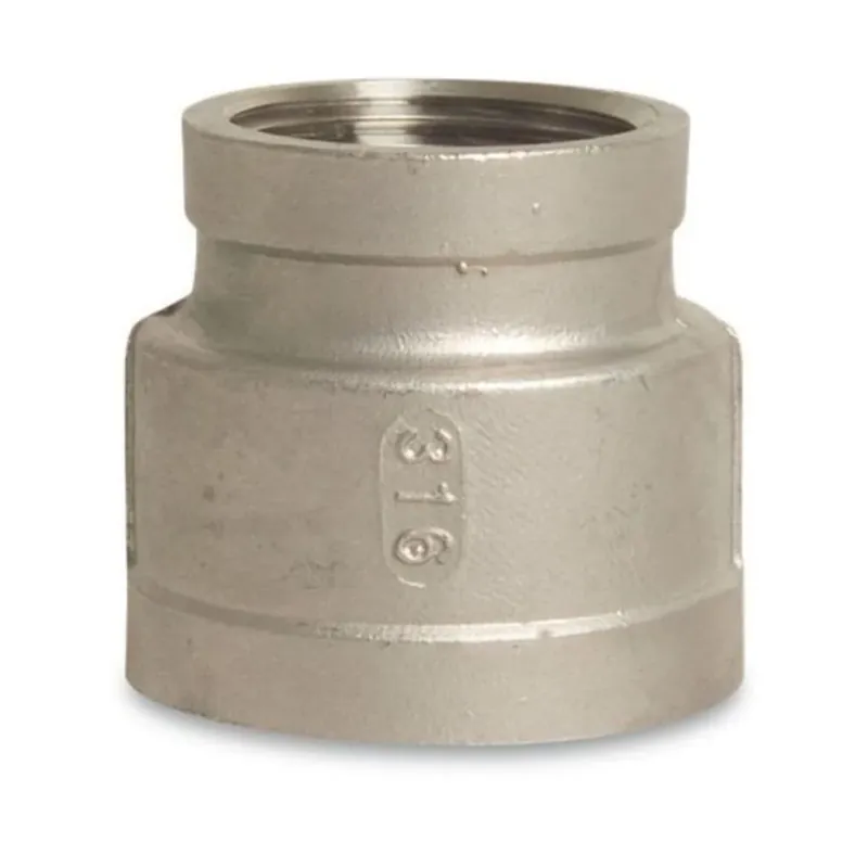 Profi-Qualität - Edelstahl Reduziermuffe, Gewindefitting, 1 1/4" IG x 3/4" IG