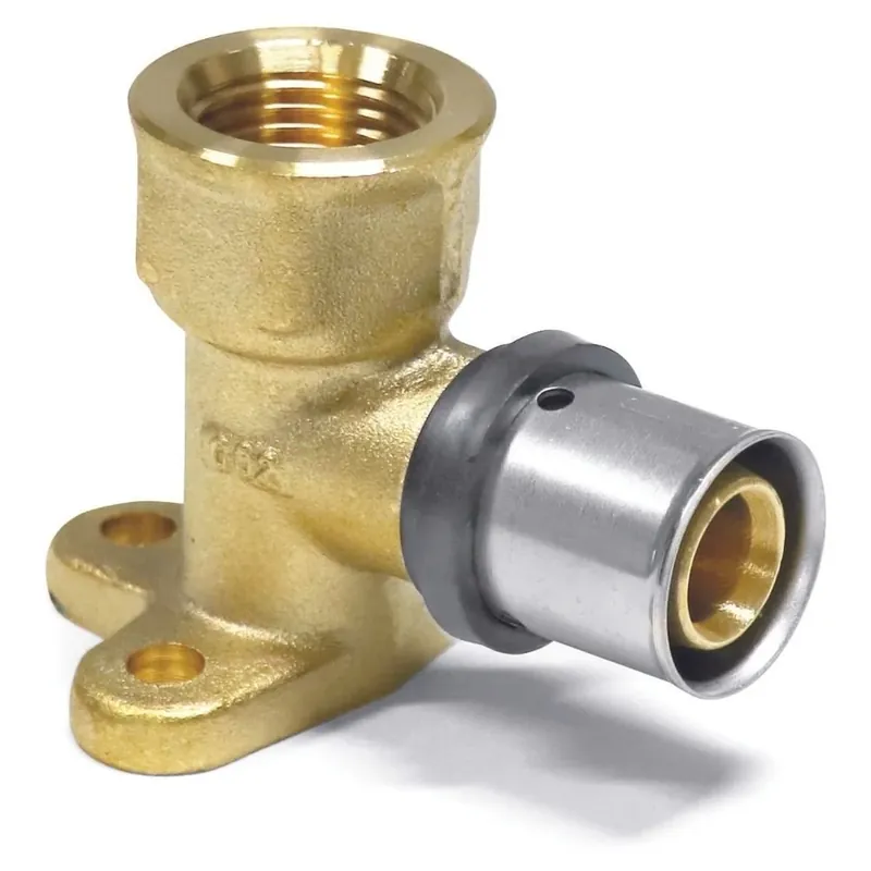 Pressfitting Wandwinkel einfach 20 x 2 - 3/4" IG 52 mm - Top-Deal