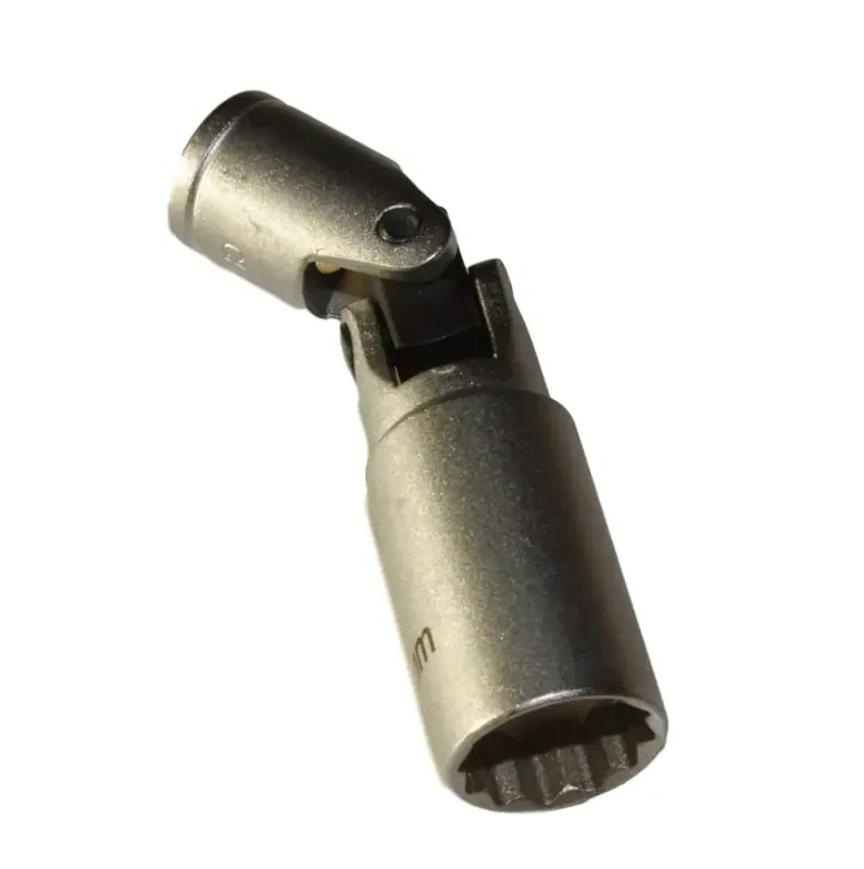 Aktionspreis - Glühkerzenschlüssel, Gelenk, 3/8 Zoll Nuss, 16mm, Chrom Vanadium