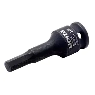 Expresslieferung | Innensechskant Nuss, Schlagschrauber Nuss H14, 60mm, Cr-Mo