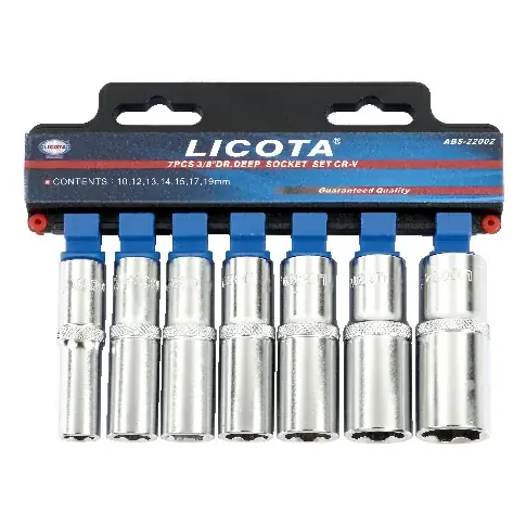Nuss Set 3/8 Zoll, SW 10-19 mm, 6pt, Steckschlüssel Set - Direkt kaufen