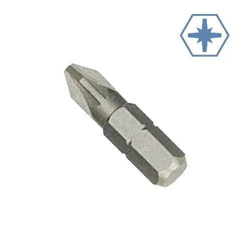 Pozidriv Bits, PZ3 Bit, S2 Stahl Bit, Schrauberbit, 25mm | Nur noch heute