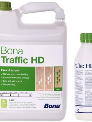 Neu im Shop - BONA TRAFFIC HD extra matt 2K 4,95 Liter 4,5 L + 0,45 HD Härter
