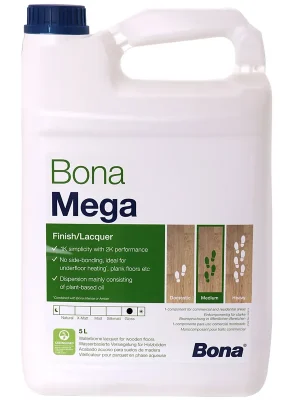 Neu gelistet - BONA MEGA Parkettlack glänzend 5 Liter
