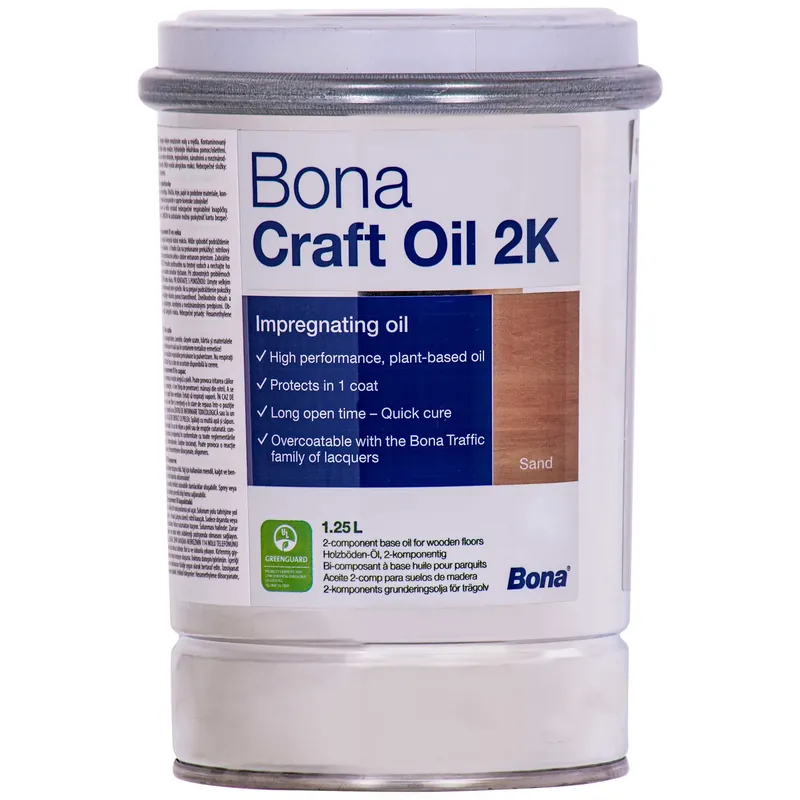 Expressversand | BONA Craft Oil 2K Sand 1,25 Liter