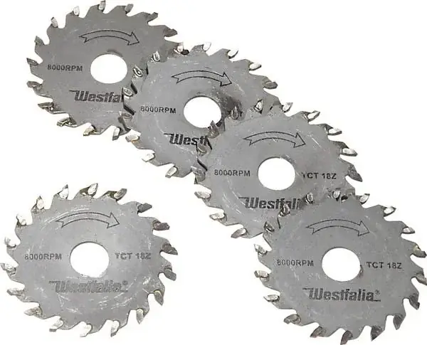 Angebot - Sägeblatt Set 5-teilig, Hartmetall, 18 Zähne