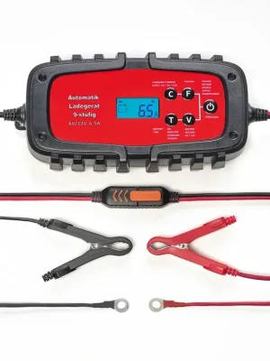 Schnäppchen - Batterieladegerät für Auto & Motorrad 6,5A, 6/12 Volt