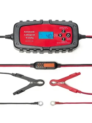 Direkt vom Hersteller | Batterieladegerät für Auto & Motorrad 4A, 6/12 Volt
