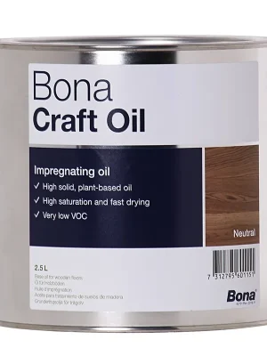 Schnäppchen - BONA Craft Oil PURE 2,5 Liter neutral