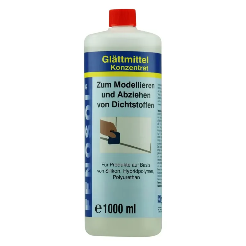 FENOPLAST Fenosol Glättmittel 1000 ml Konzentrat zum Modellieren von Dichtstoffen | Ausverkauf