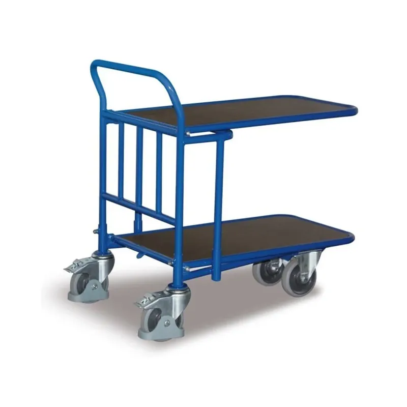 Nur noch kurze Zeit | Werkstattwagen, Transportwagen, Rollwagen 500kg, 2 Ladeflächen, wasserfest