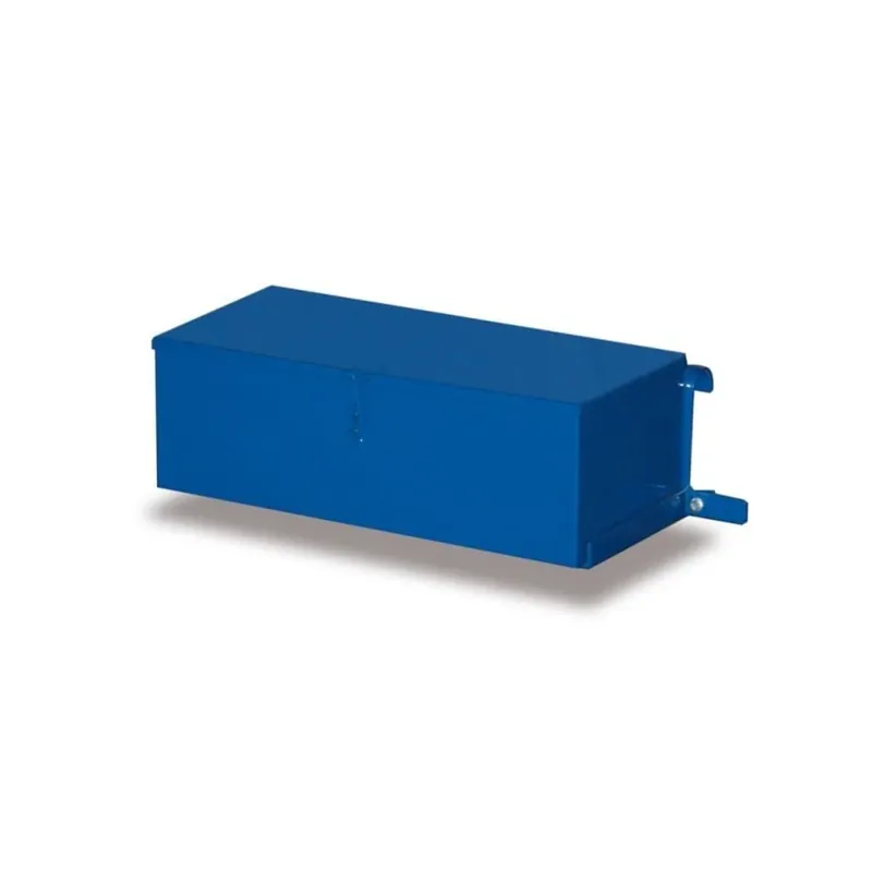 Werkzeugkiste, Metall Werkzeugkiste blau, Stahlflaschenkarren Zubehör, 460mm | Letzte Chance