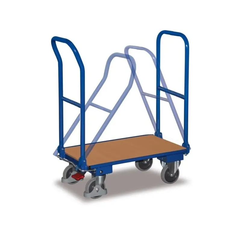 Klappbügelwagen 250 kg, mit 2 Bügeln, EasySTOP - Preis gesenkt