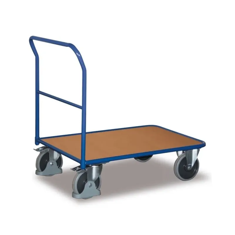 Transportwagen 400 kg, Schiebebügelwagen, Werkstattwagen, EasySTOP - Aktion