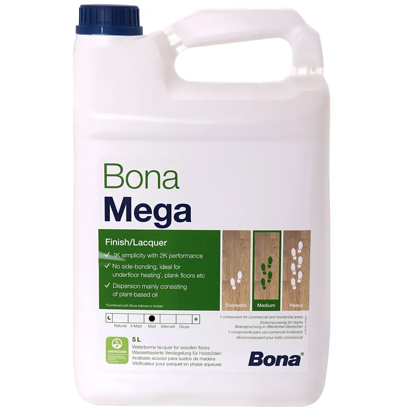 Sonderangebot - BONA MEGA Parkettlack matt 5 Liter