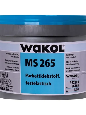 Neuheit | WAKOL MS 265 Parkettklebstoff festelastisch 18kg weichmacherfrei