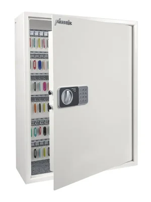 Bewährte Qualität | Schlüsseltresor Cygnus mit Elektronikschloss für 300 Schlüssel, Außenmaße 755 x 580 x 250 mm