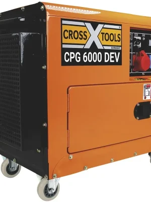 Diesel-Stromerzeuger "CPG 6000 DEV" - 5,7 kW Dauerleistung | Geprüfte Qualität
