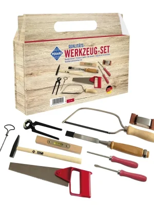 Werkzeugset im Tragegriff-Karton - Bestseller