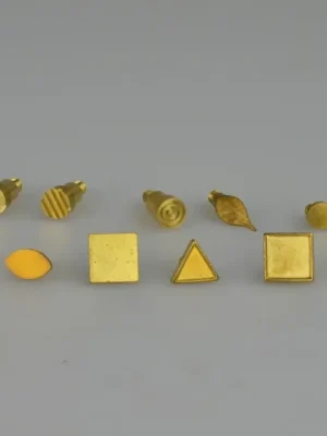 Brennstempel Set 12-teilig, Quadrat, Dreieck usw. | Kundenliebling