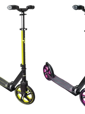 Online bestellbar | Aluminium Scooter Pro, Tretroller, 215 mm, ABEC 7, für Kinder und Erwachsene, höhenverstellbar, lime