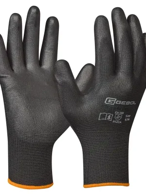 Top-Qualität - Gebol Handschuh Nano Flex schwarz Größe 9/L