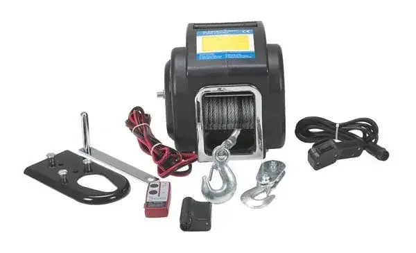 Tragbare Motor-Seilwinde, 6800 kg mit Funkfernbedienung - Bestellbar