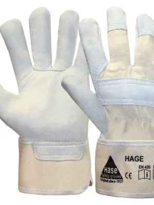 Arbeitshandschuhe Größe 10, 10er Pack, Leder Arbeitshandschuhe, Hage, robust | Gleich bestellen