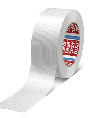 Zertifiziert - Filamentklebeband, transparent, 48 mm x 50 m, reißfest, für schwere Lasten