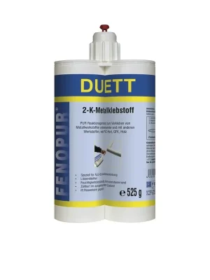 FENOPLAST Fenopur Duett 2-K Metall Klebstoff /PU Basis 525 g in verschiedenen Farben - Sichere Zahlung