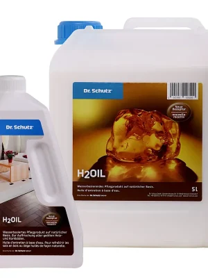 DR. SCHUTZ H2 Oil wasserbasierendes Pflegeöl in verschiedenen Größengebinde - Profi-Qualität