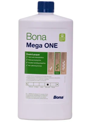 BONA MEGA One halbmatt 1 Liter Versiegelung - Qualitätsprodukt