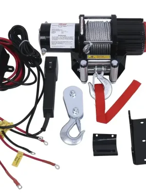 Motor-Seilwinde Profi 4.800 kg mit Funkfernbedienung - Reduziert