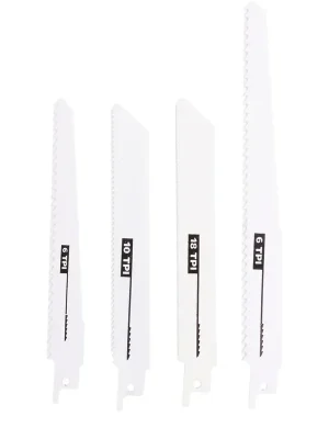 Säbelsägeblätter 4 Stück - 3x 150 mm, und 1x 200 mm - 6, 10 und 18 TPI - Top bewertet