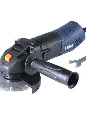 AGM1086 Winkelschleifer 500W - 115mm - Elektronische wiederanlaufschutz - Soft griff - Mit Seitenhandgriff und Schrauben - Schnelle Zustellung