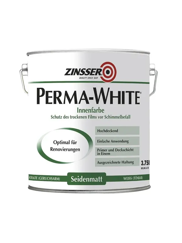 Schimmel Perma-White 1 L hochwertiger Innenanstrich zur Vorbeugung - Gleich bestellen
