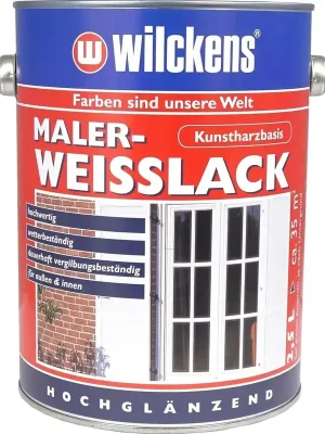 Maler-Weißlack Weiß, 2500 ml | Vorteilspreis