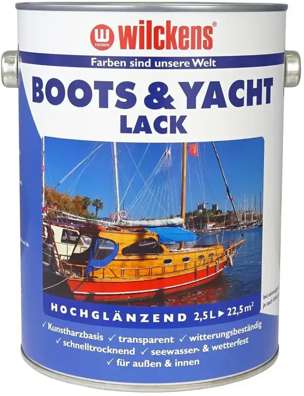 Boots & Yachtlack farblos, 2500 ml | Sicher einkaufen