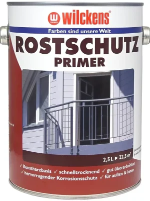 Zertifiziert - Rostschutzprimer Grau, 2500 ml