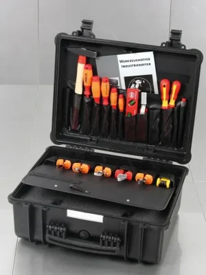 Schneller Versand | Werkzeugkoffer "Solid", wasserdicht, Außenmaße 520 x 435 x 230 mm.