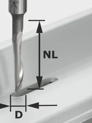 Aluminiumfräser HS D5 / NL23 | Preiswert