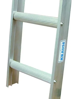 Kaminkehrerleiter, Alu/ Natur, 10 Sprossen, B 33 cm, L 285 cm - Knallerpreis