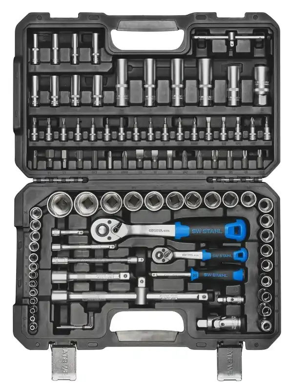 Steckschlüsselsatz, 1/4", 1/2", 97-teilig | Jetzt zugreifen